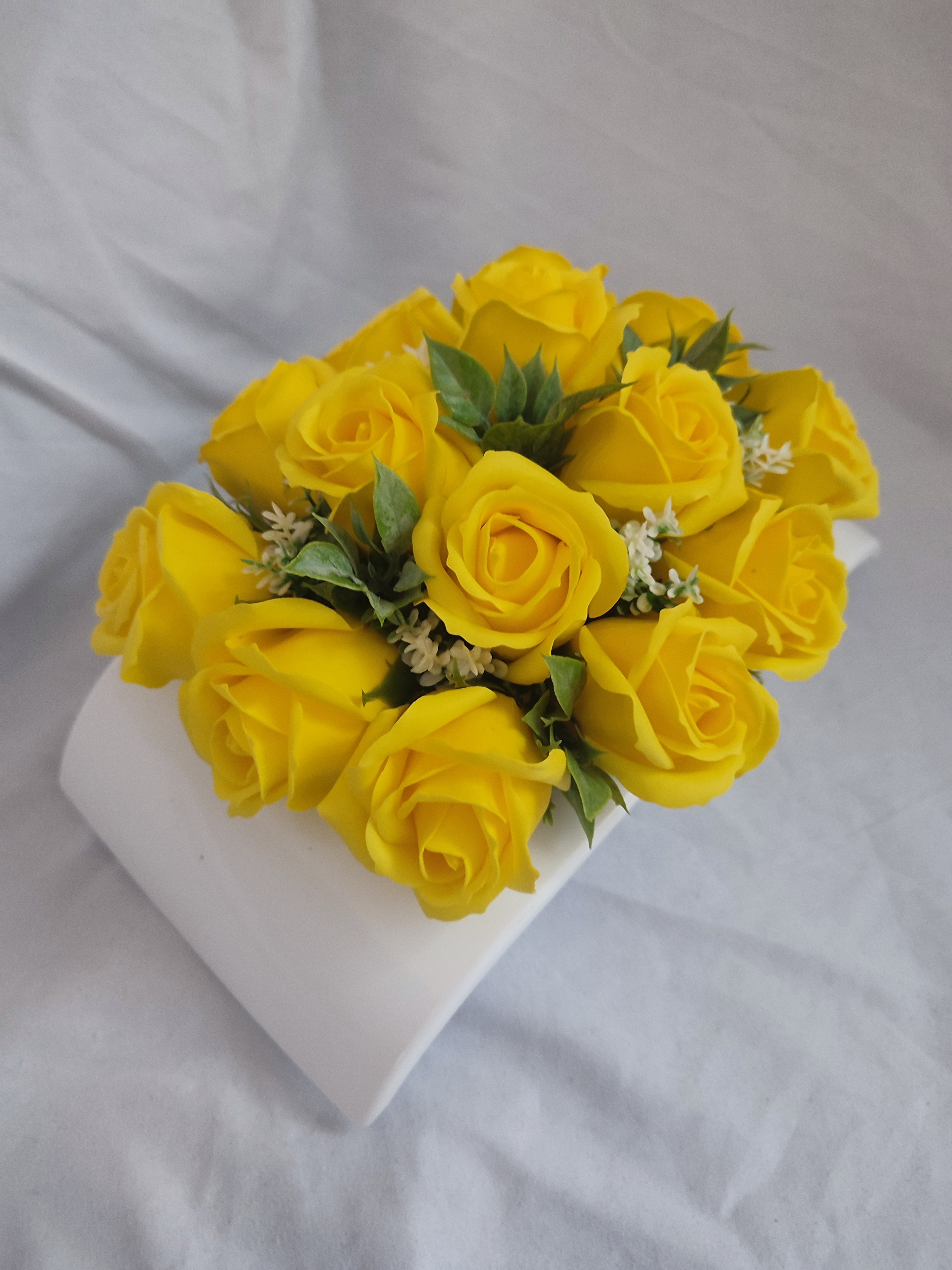 Ikebana žlutá